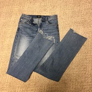 Hudson straight leg jeans
